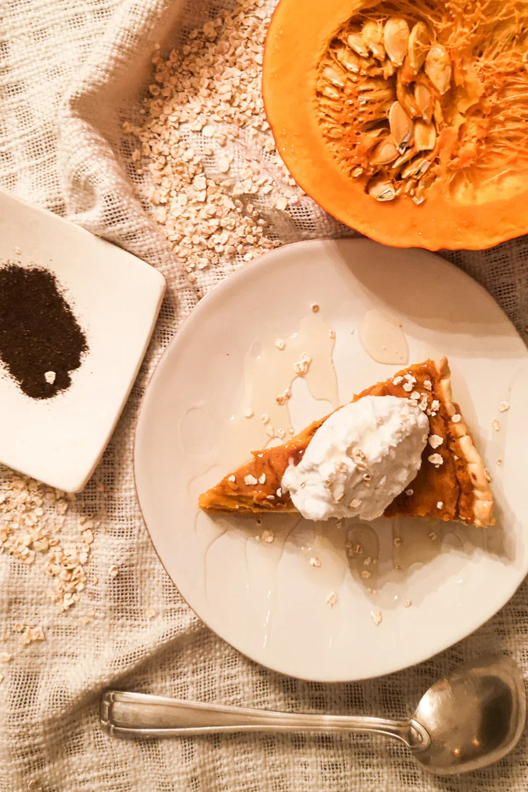 Pumpkin pie d’Halloween version healthy