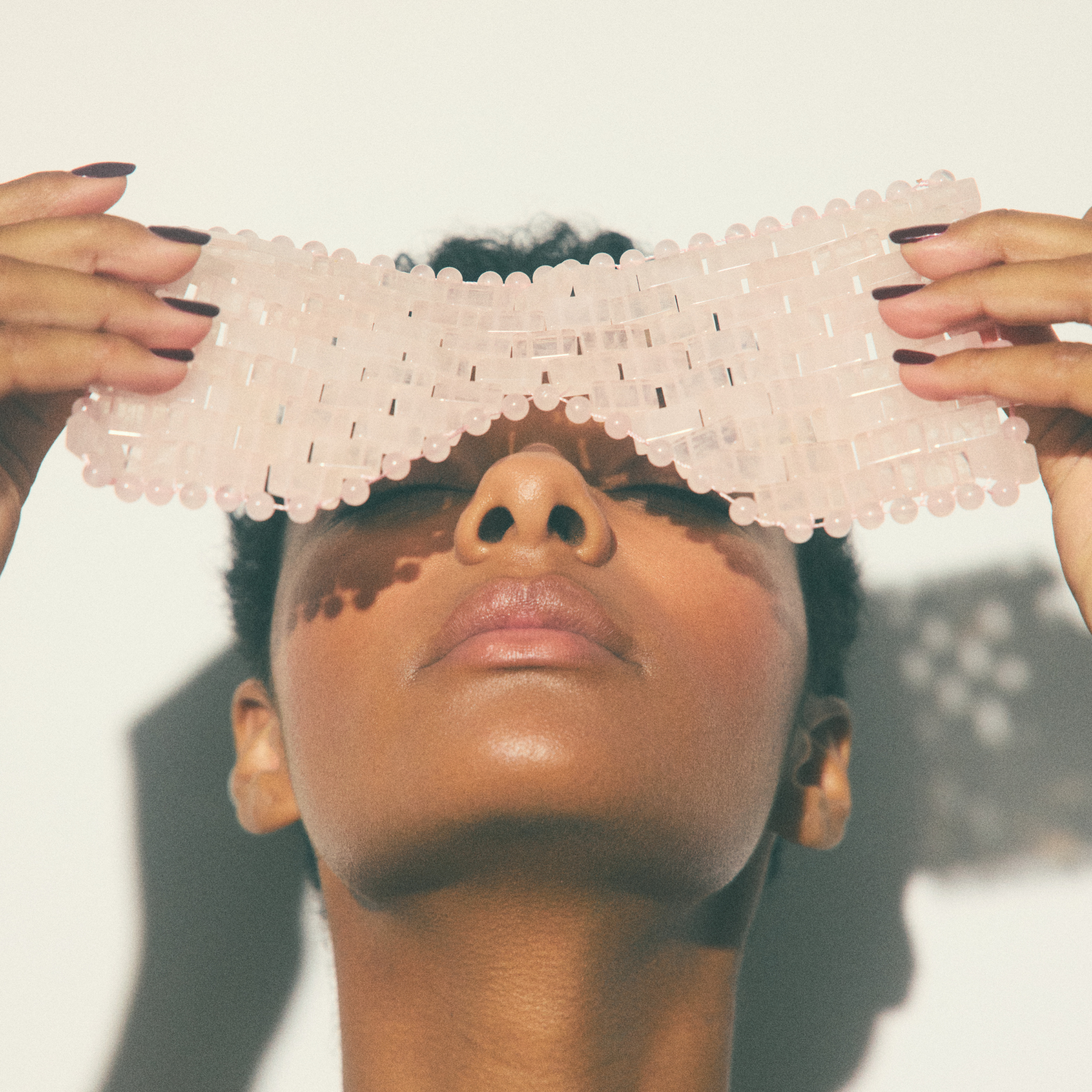 Rose Quartz Eye Mask