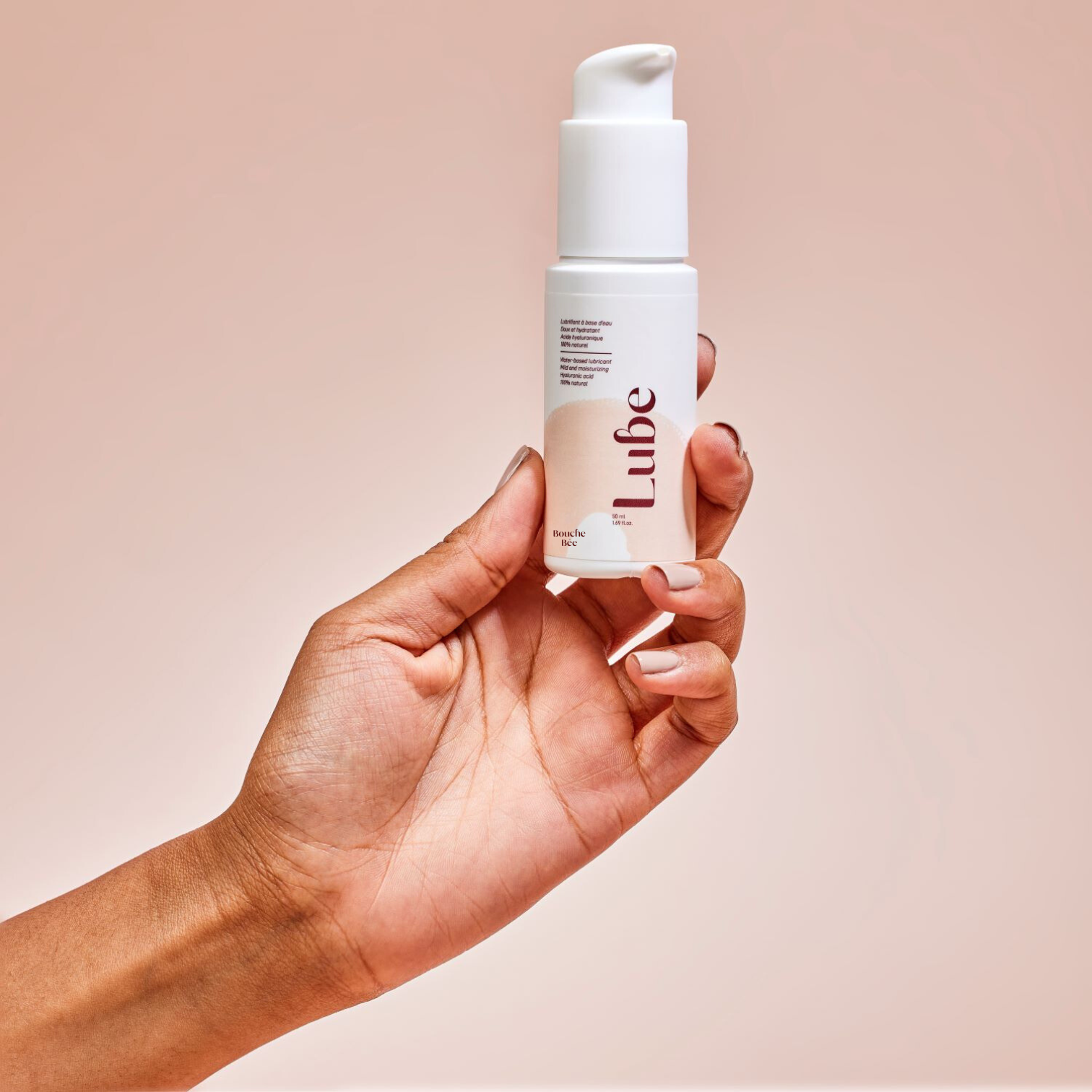 100% natural Lube lubricant with hyaluronic acid