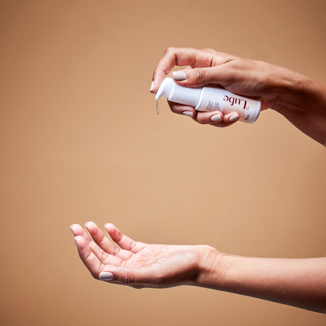 100% natural Lube lubricant with hyaluronic acid