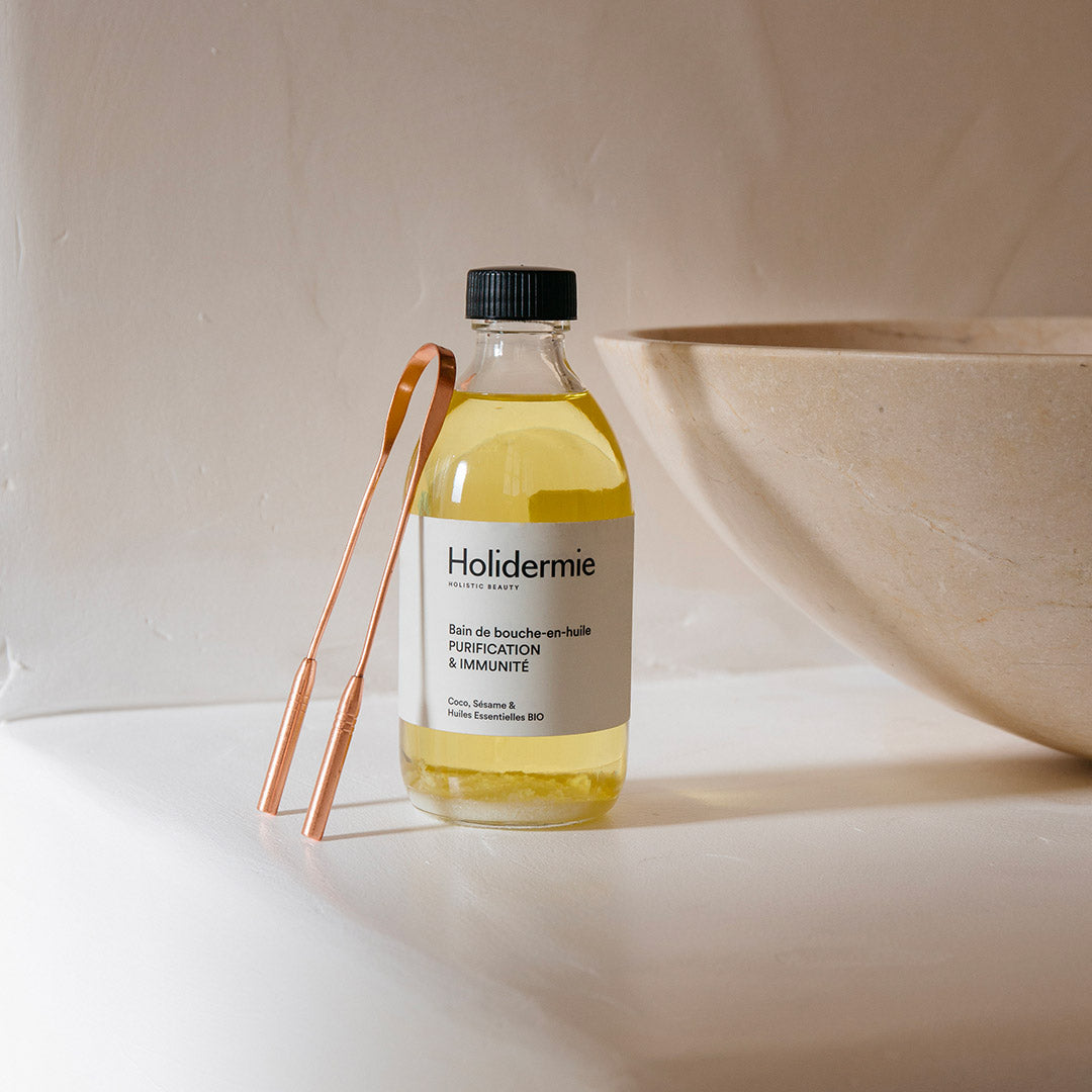 Copper Tongue Scraper