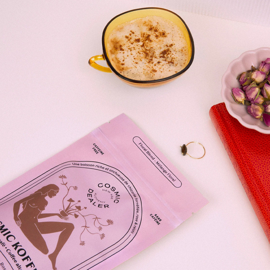 Rose Koffee: caffeine-free alternative coffee - Reishi and roses