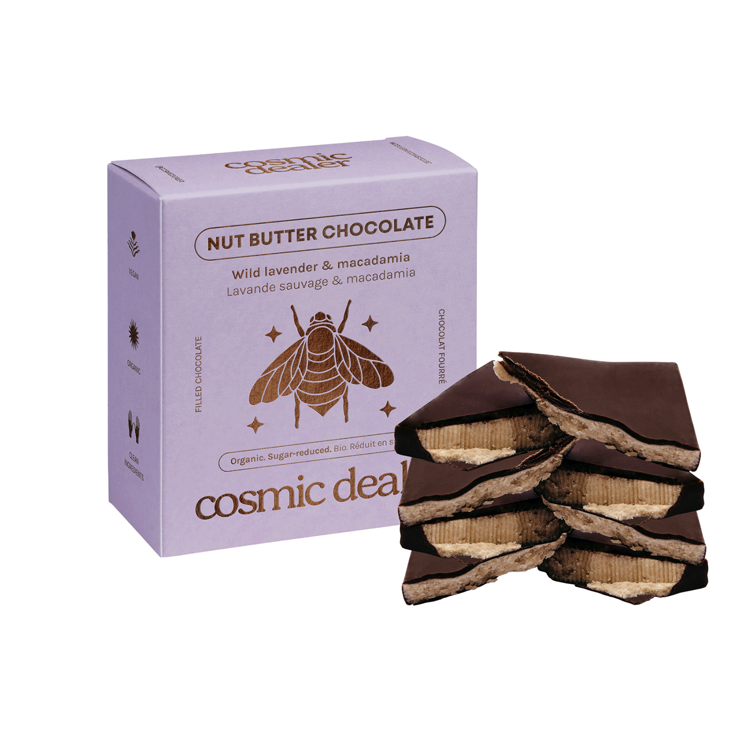 Organic Raw Cacao, Wild Lavender & Macadamia