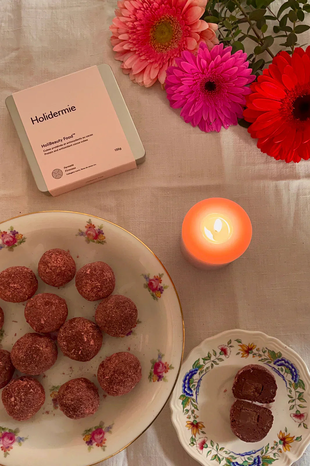 Truffes végétales au cacao