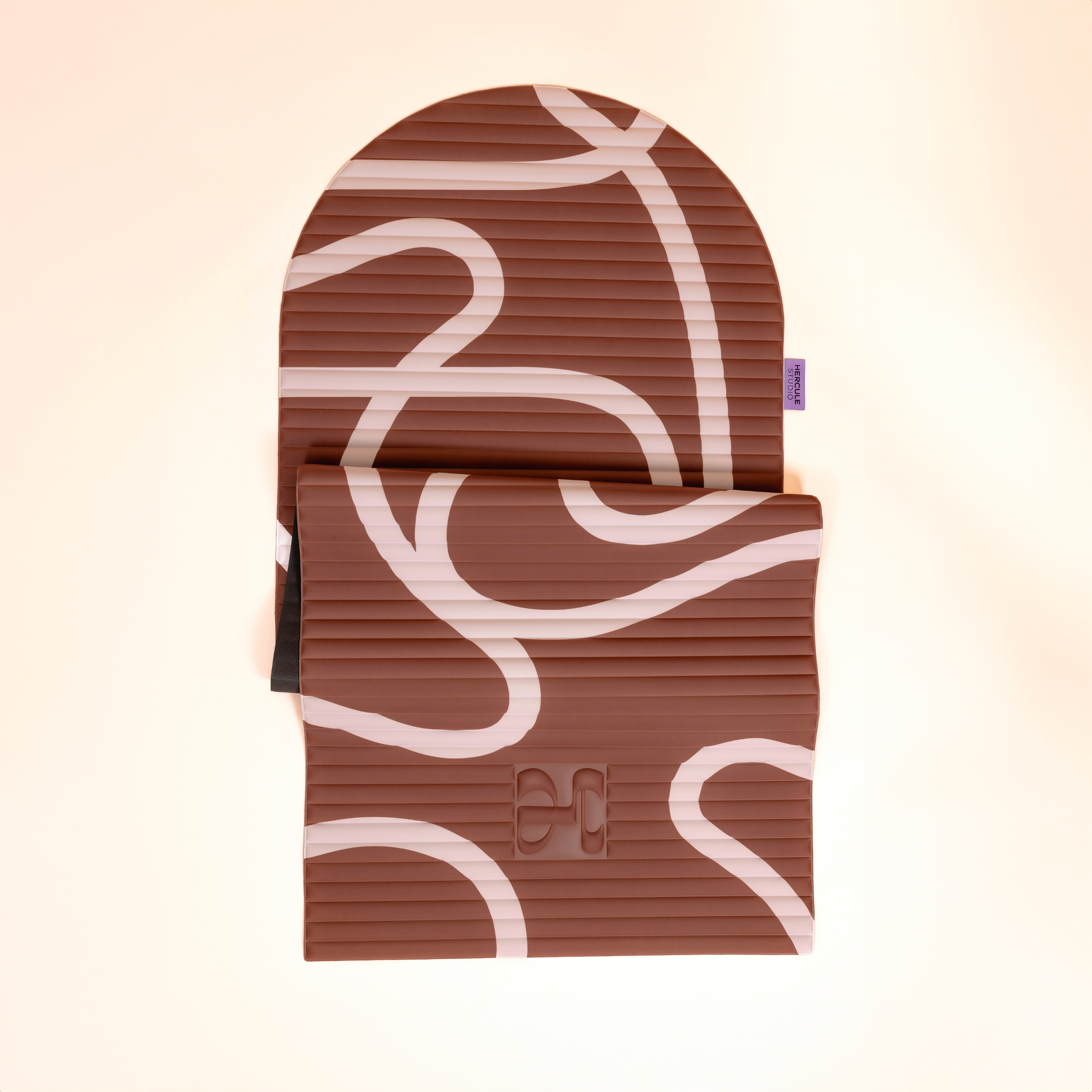 Archy yoga pilates mat - Bari Choco print