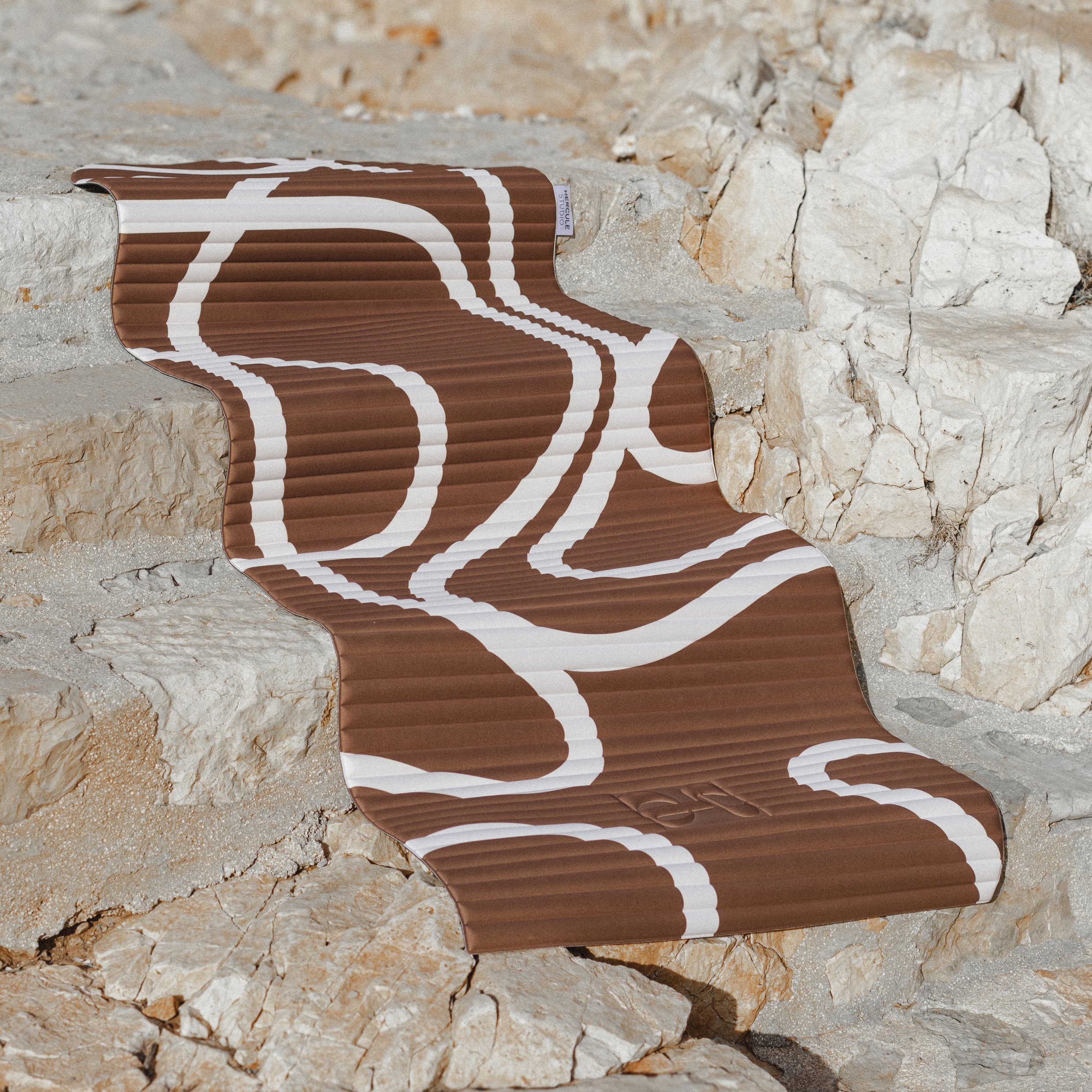 Archy yoga pilates mat - Bari Choco print