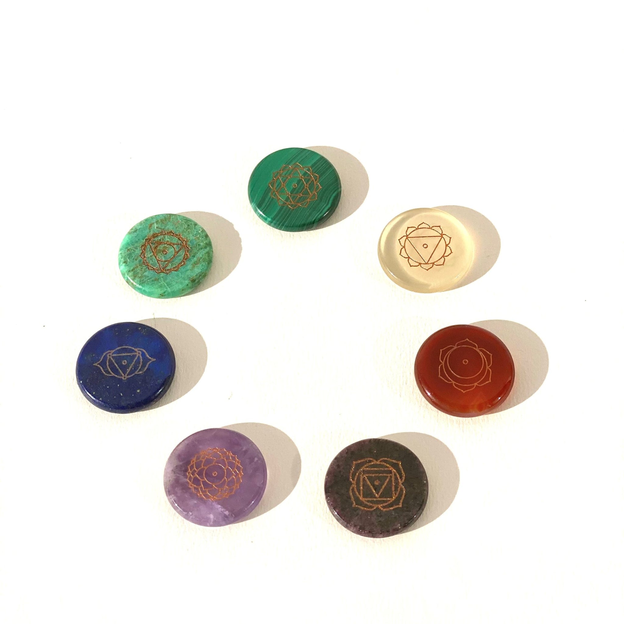 Crystals- Kit 7 Chakras Energy