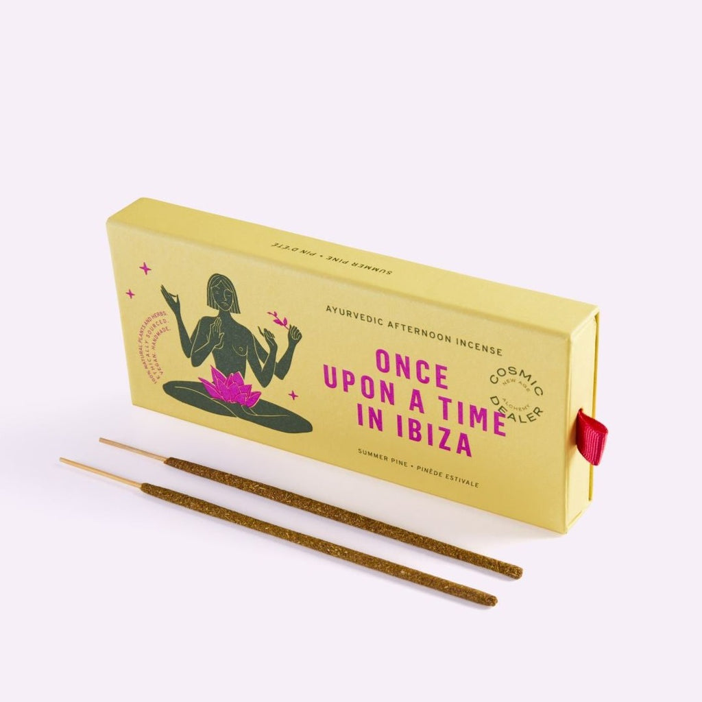 Natural Ayurvedic Incense - Once Upon a Time in Ibiza-Summer Pine