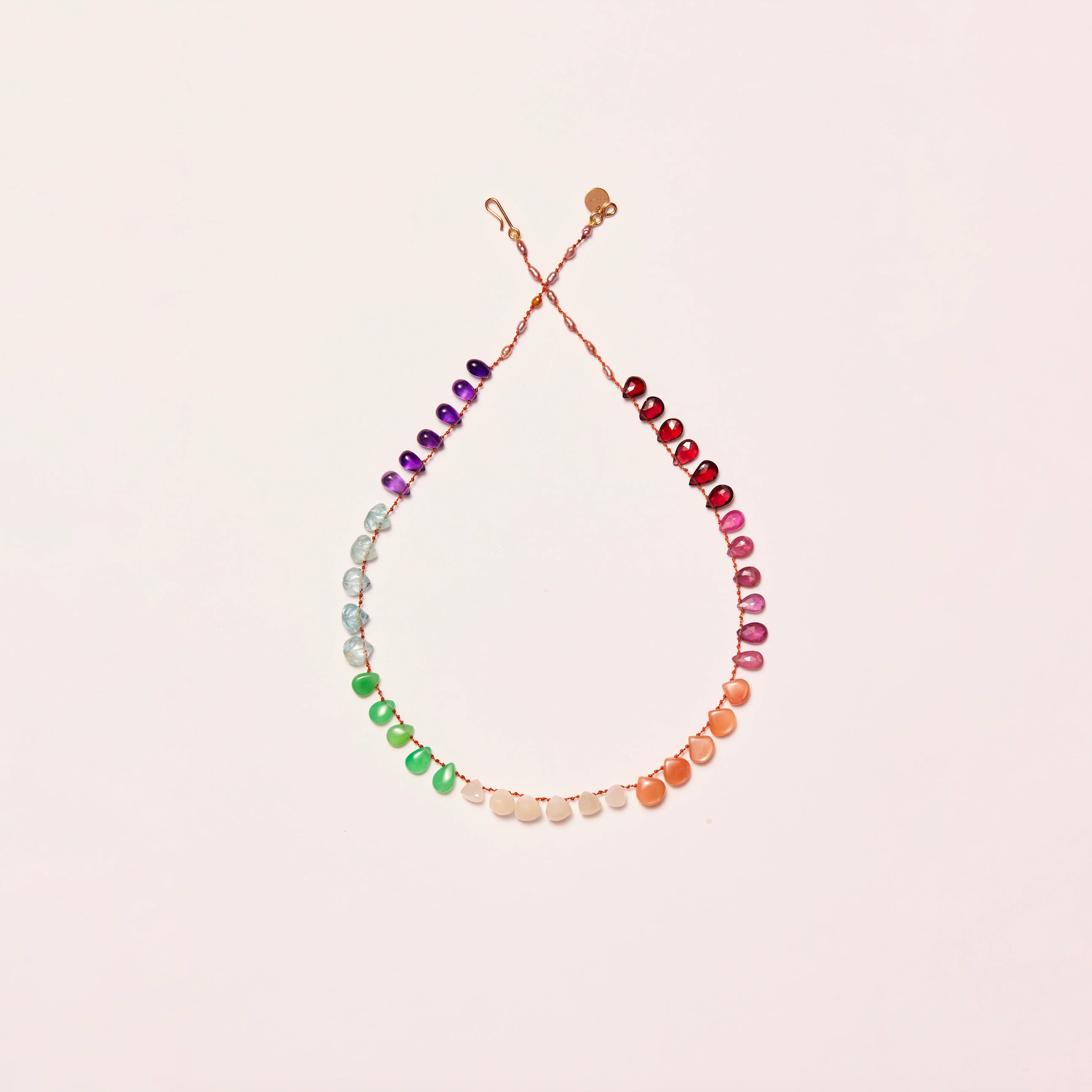 Necklace - Rainbow - Fan de Pierres