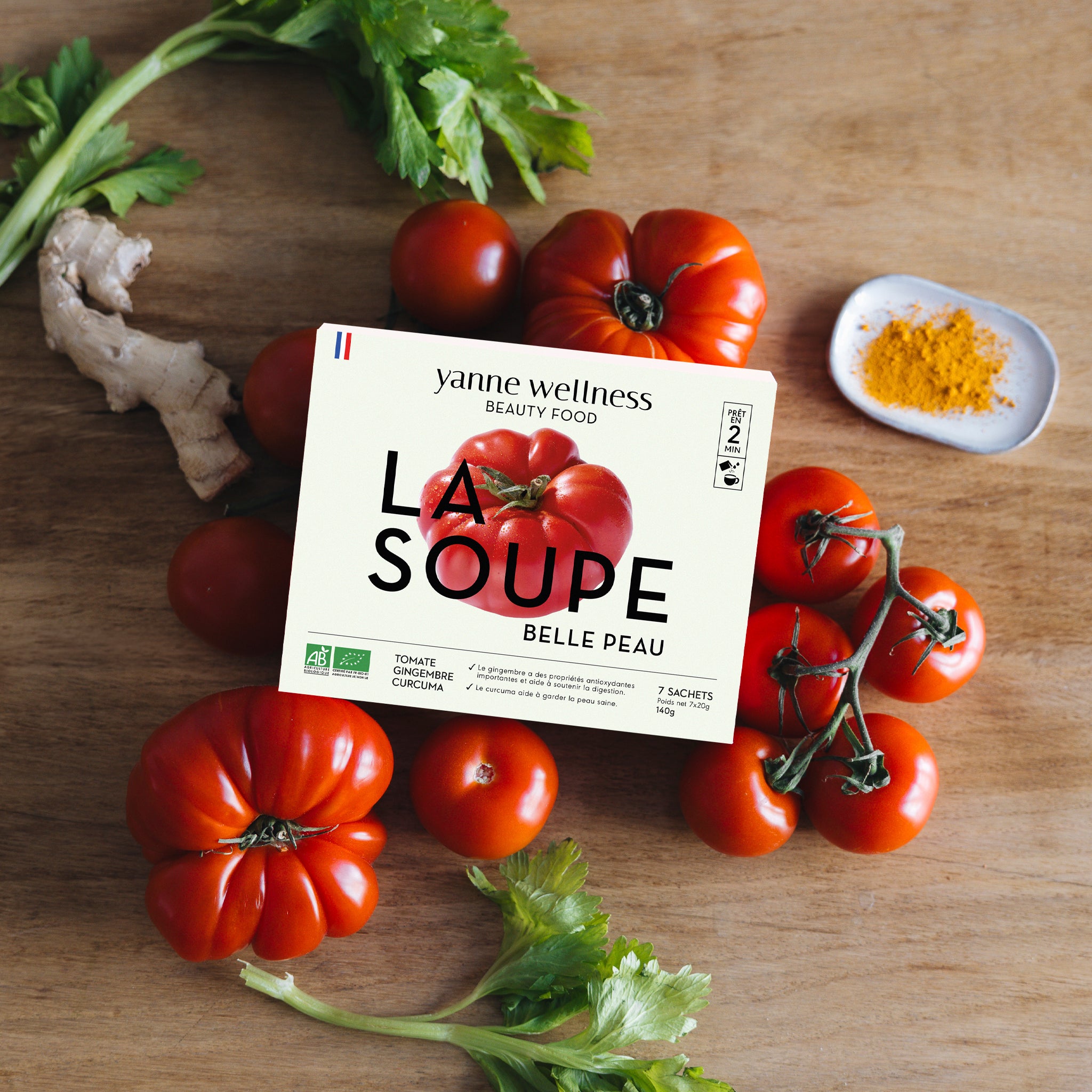 Organic Tomato Soup Belle Peau