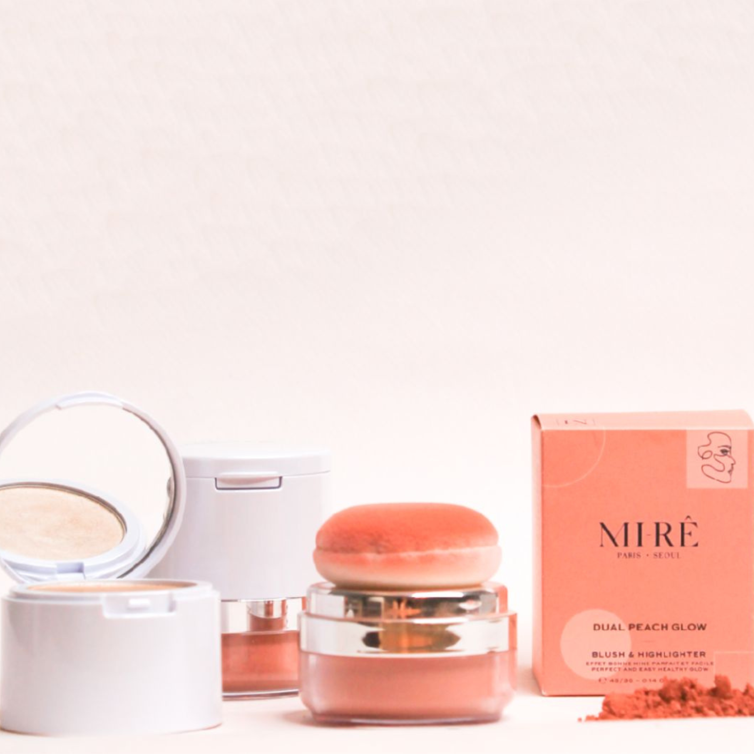Dual Blush Lit - Blush & Highlighter 