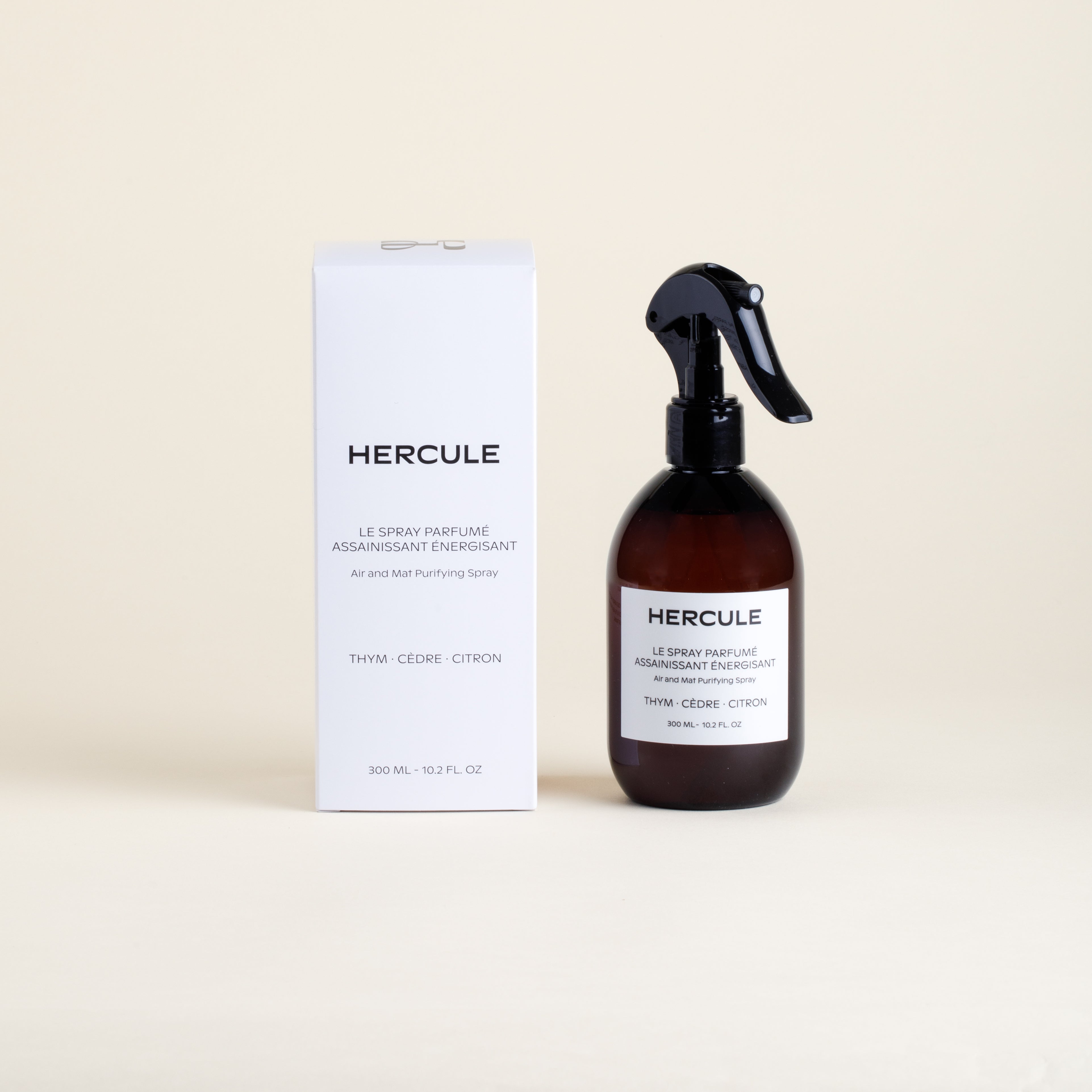 Energizing sanitizing fragrance spray