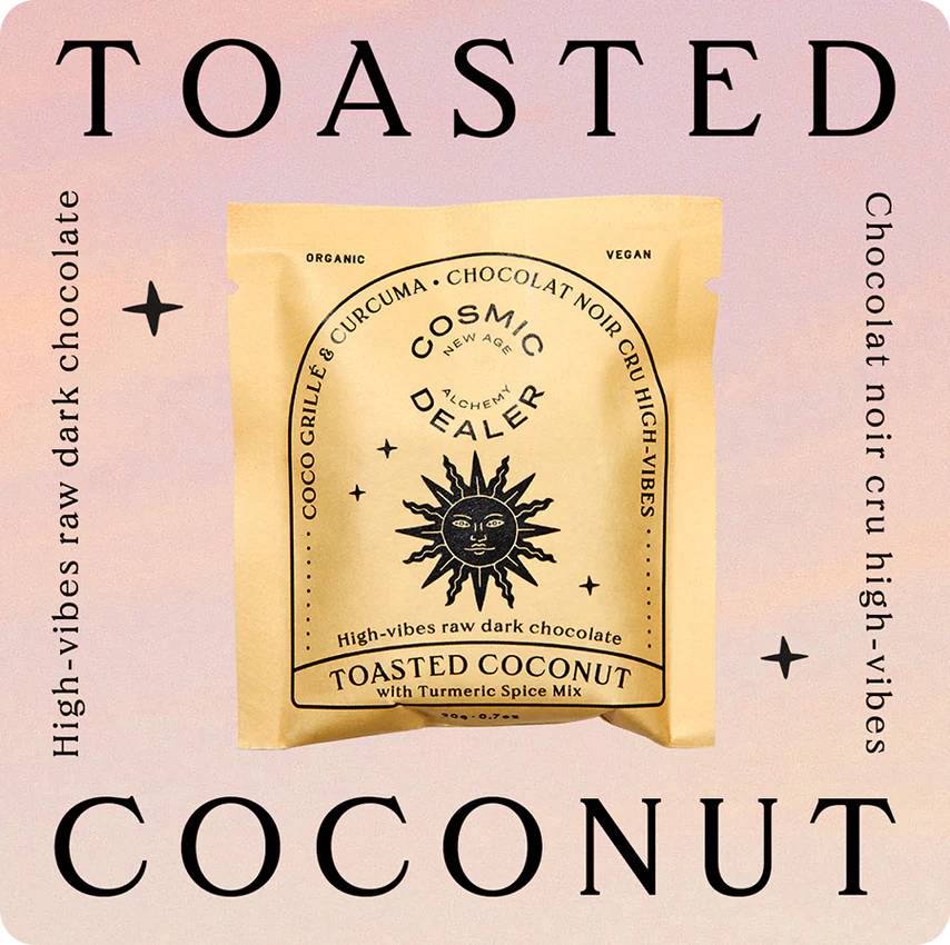 Produits BOITE DE 7 CHOCOLATS CHAKRAS Cosmic Dealer