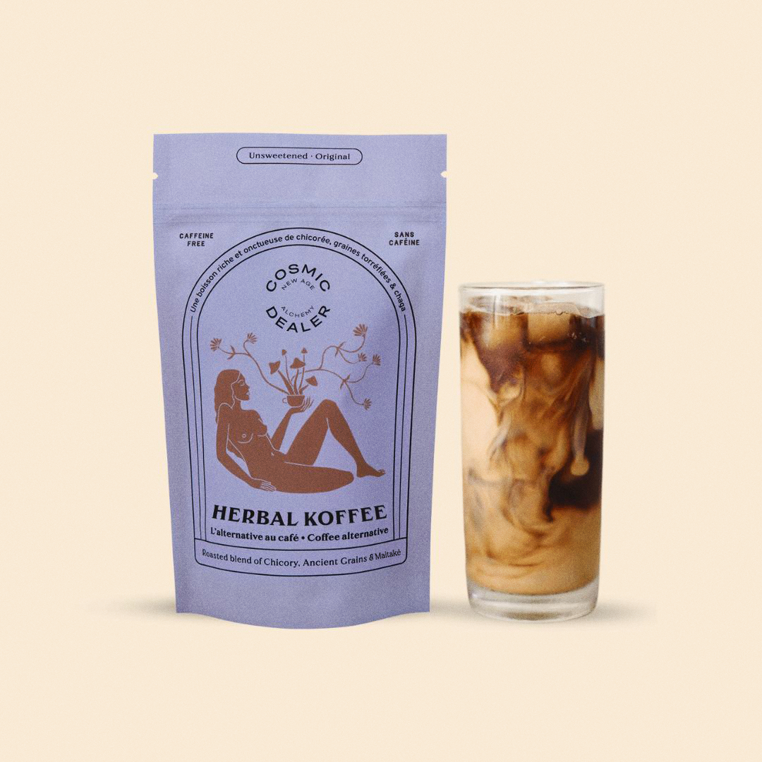 Herbal Koffee: caffeine-free alternative coffee - Chaga