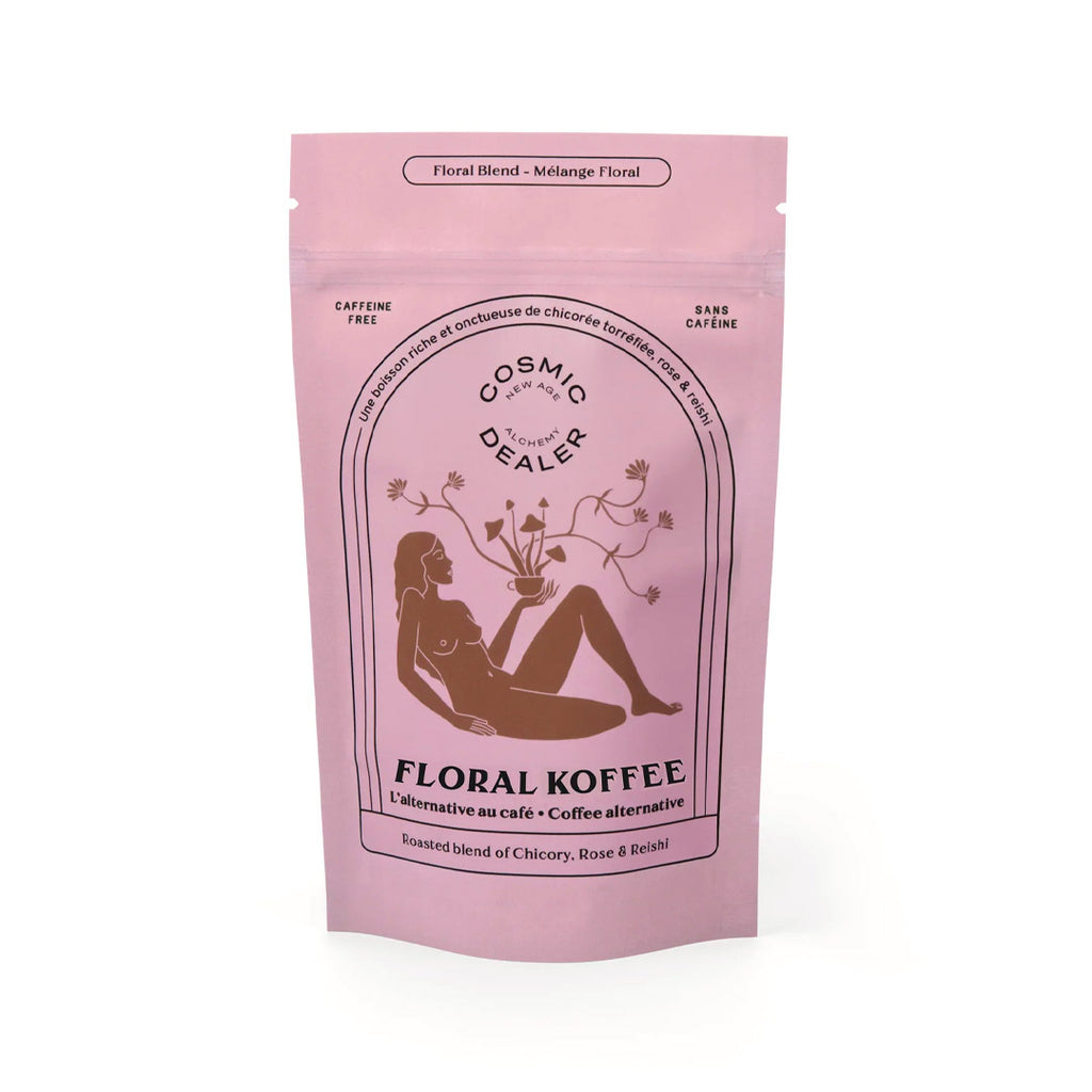 Floral Koffee: caffeine-free alternative coffee - Reishi and roses