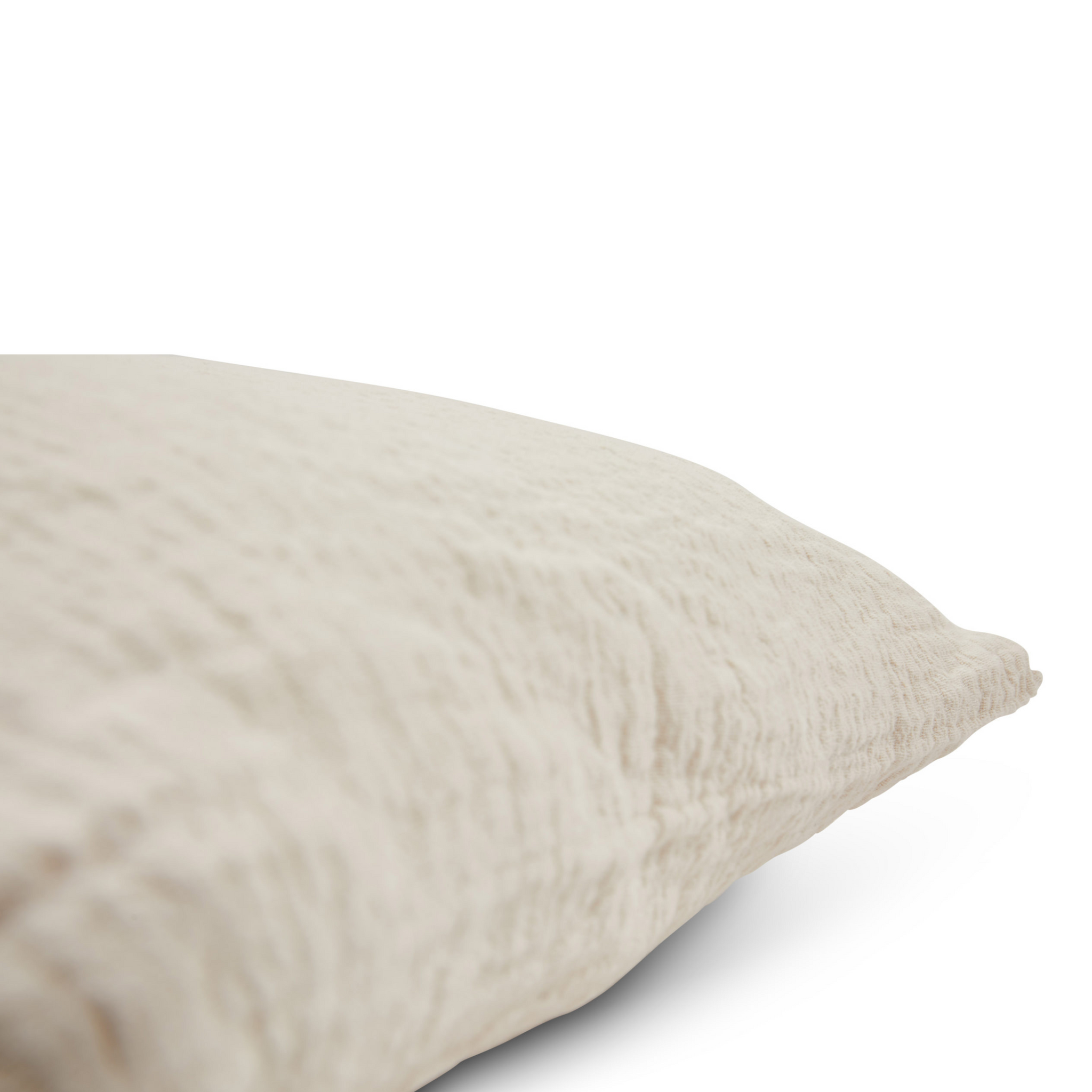 "Punto" organic cotton jacquard cushion cover