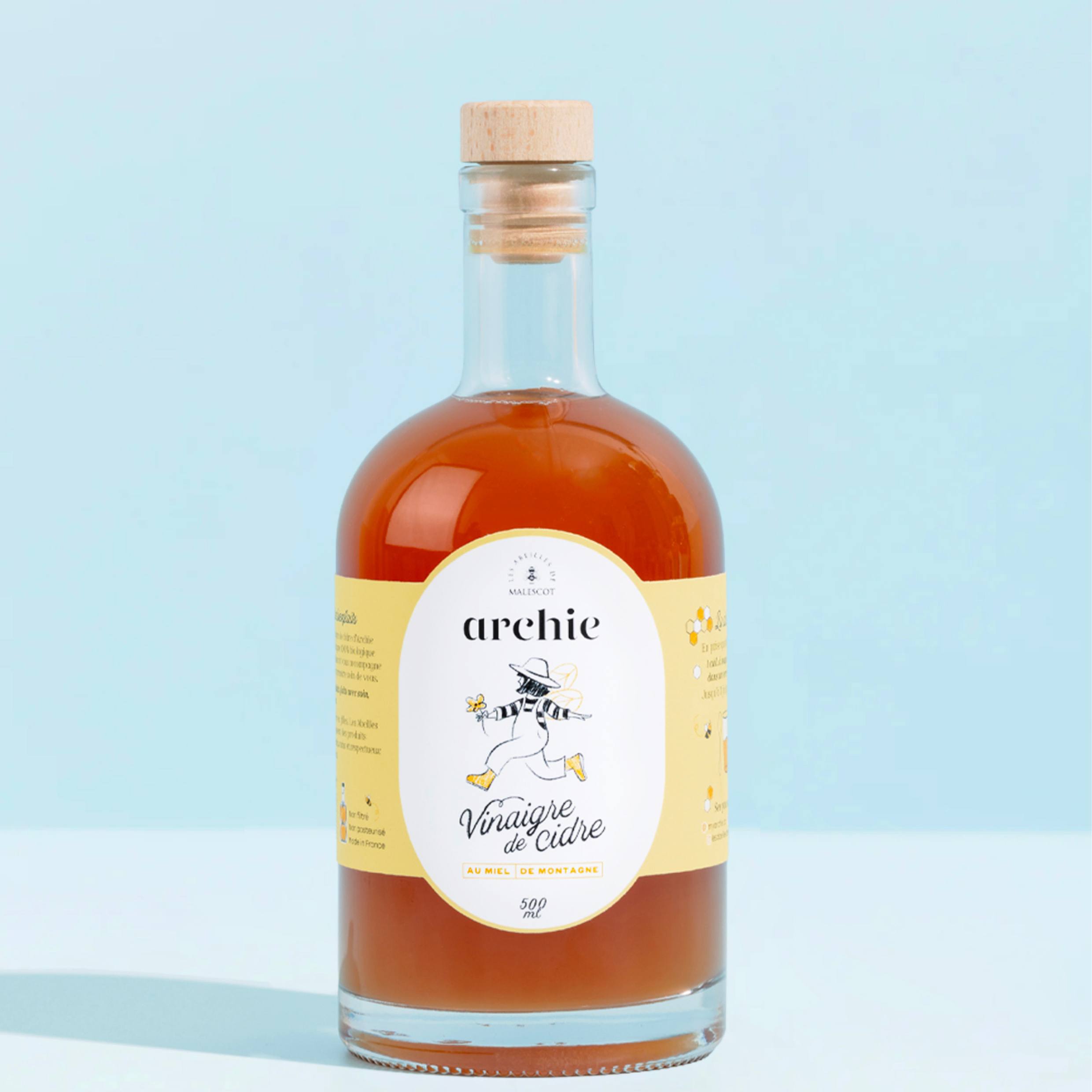 Organic Apple Cider Vinegar Honey 500ml
