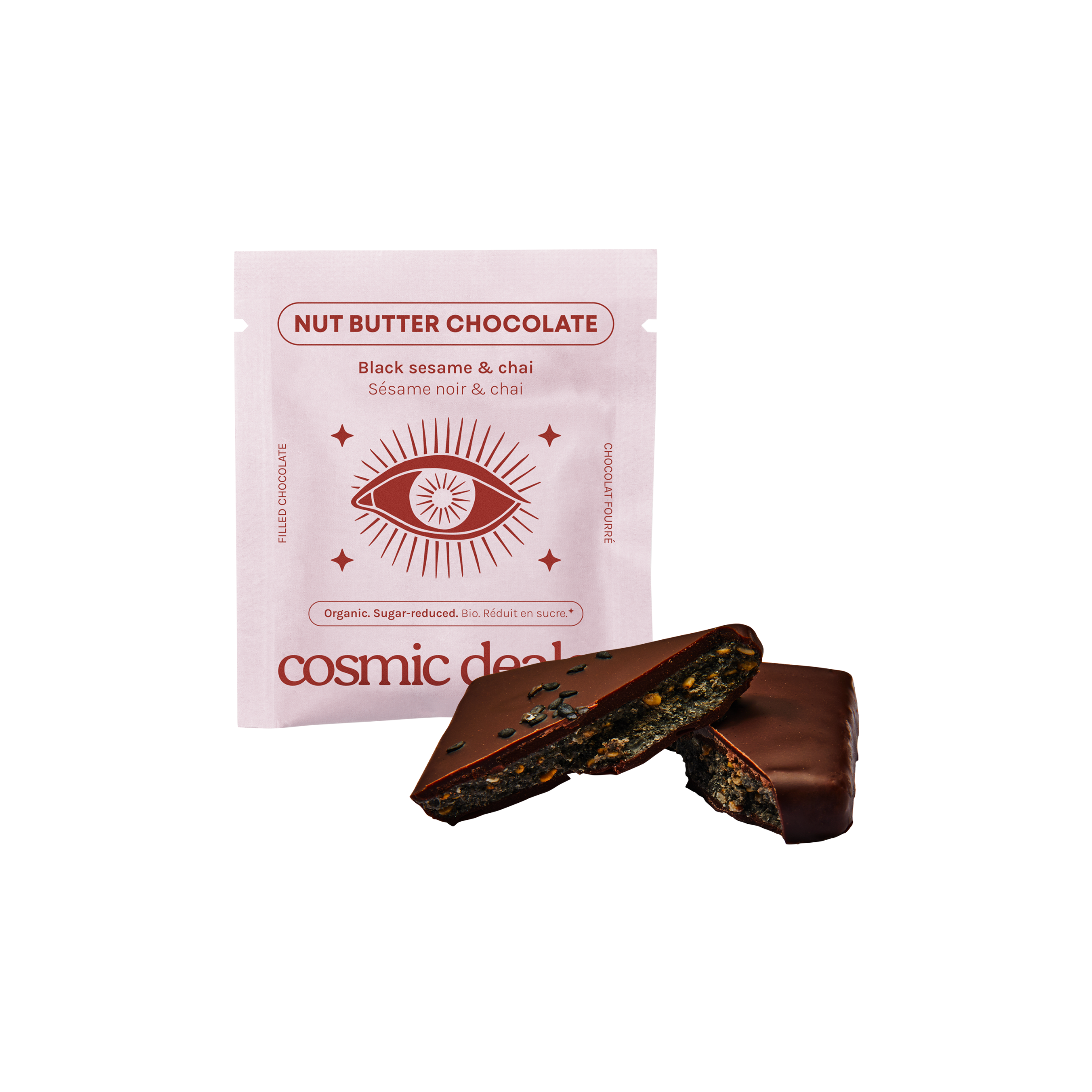 Organic Raw Cacao, Black Sesame & Chai