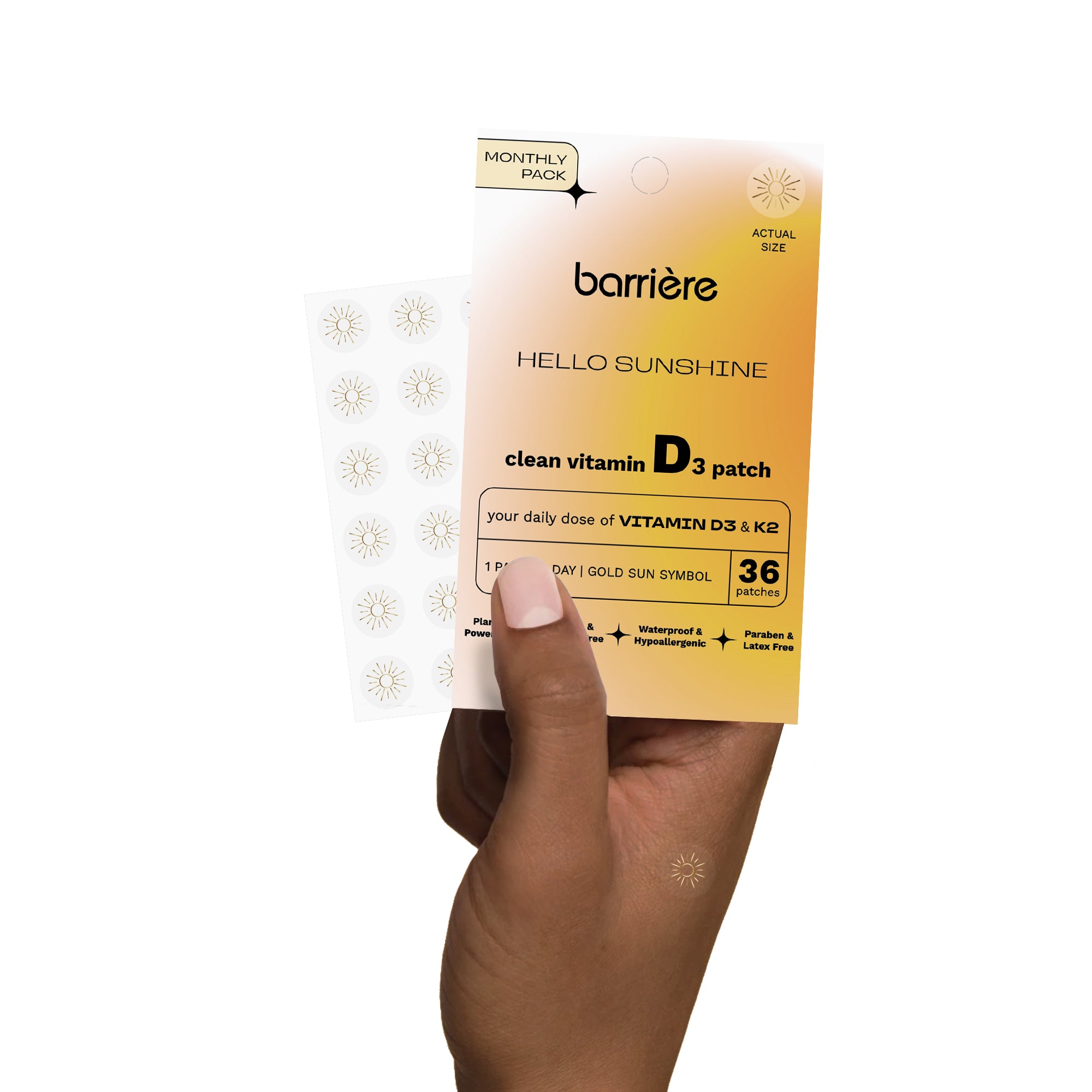 Hello Sunshine Vitamin D3 Patch