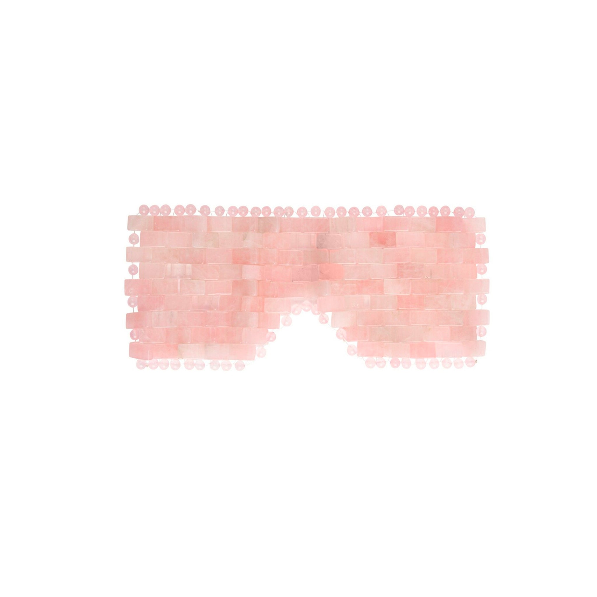 Masque yeux en quartz rose pour réduire poches et cernes Holidermie