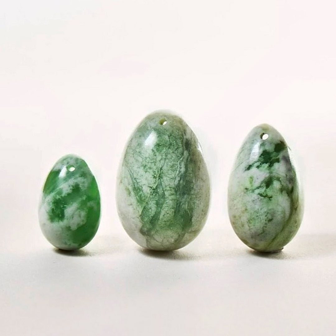 Yoni eggs in Green Jade