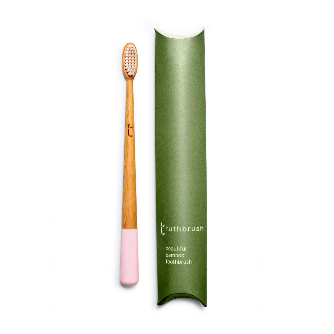 Pink Bamboo Toothbrush