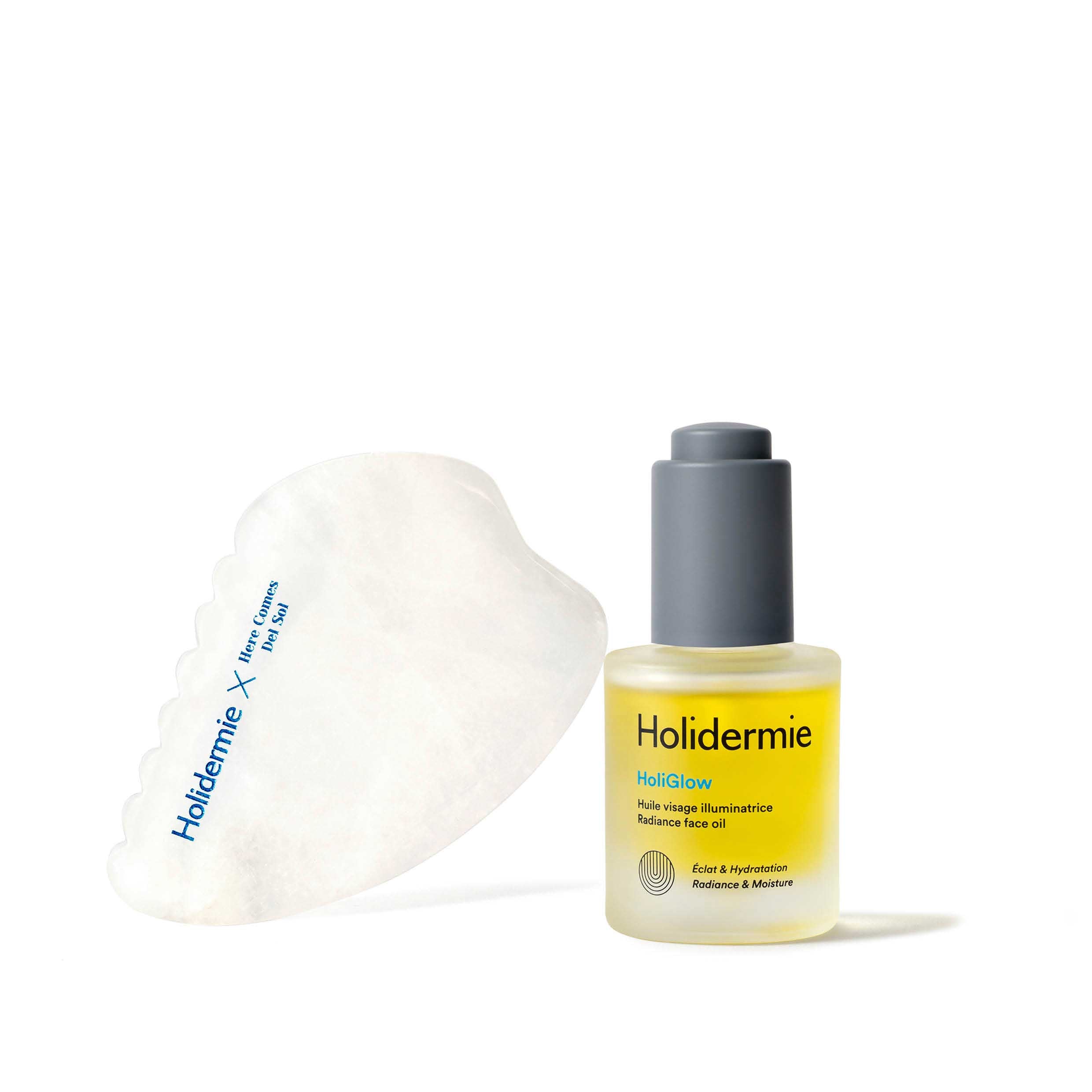 Gua Sha + Huile visage - Holidermie