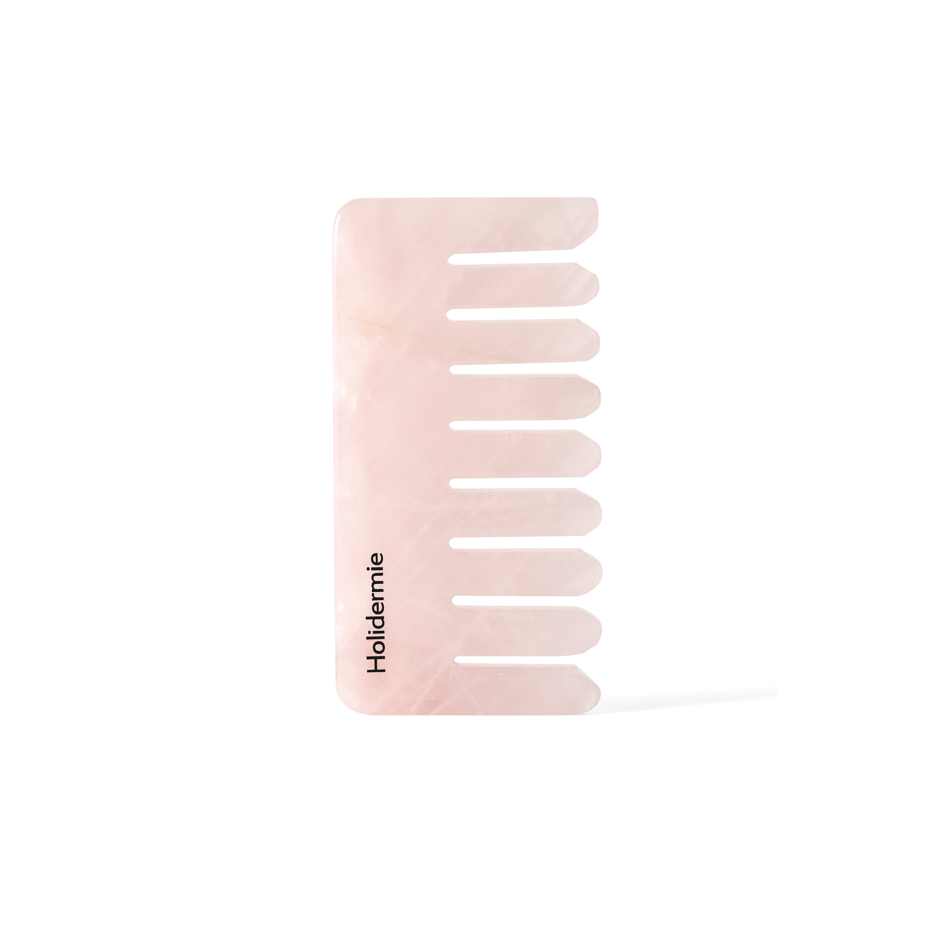 Peigne relaxant en quartz rose - Holidermie