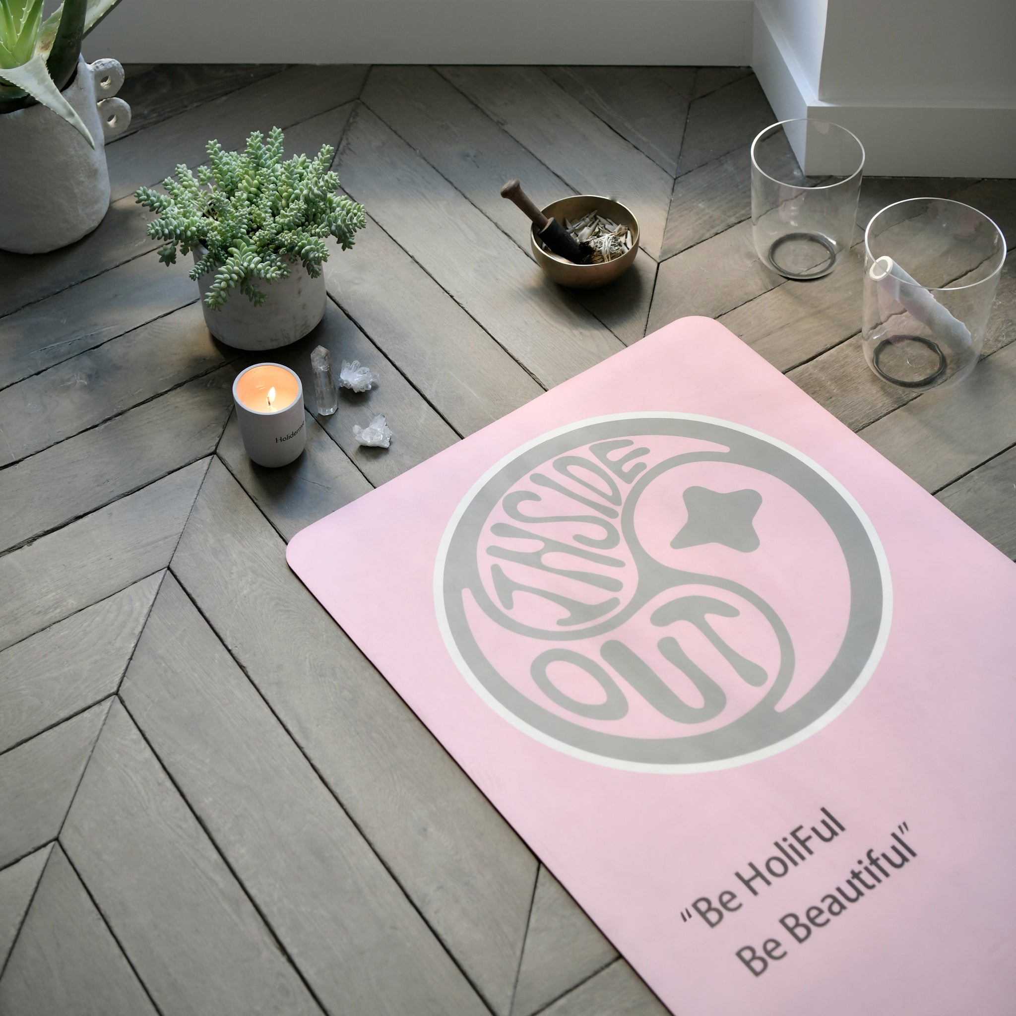 Tapis de yoga FLEUR DE VIE - Massage Factory